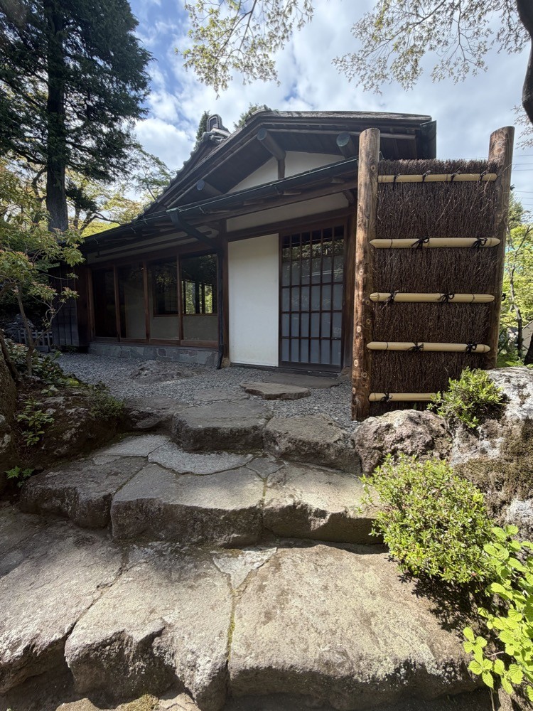 箱根美術館 レトロな和風建物