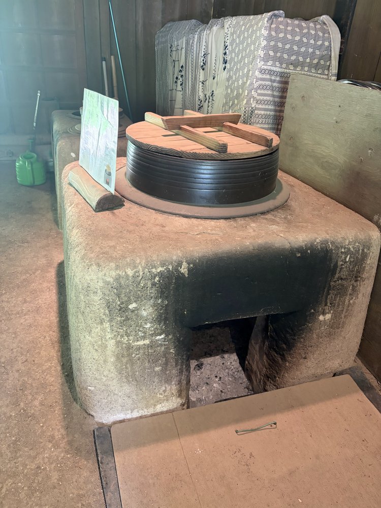 古民家のかまど