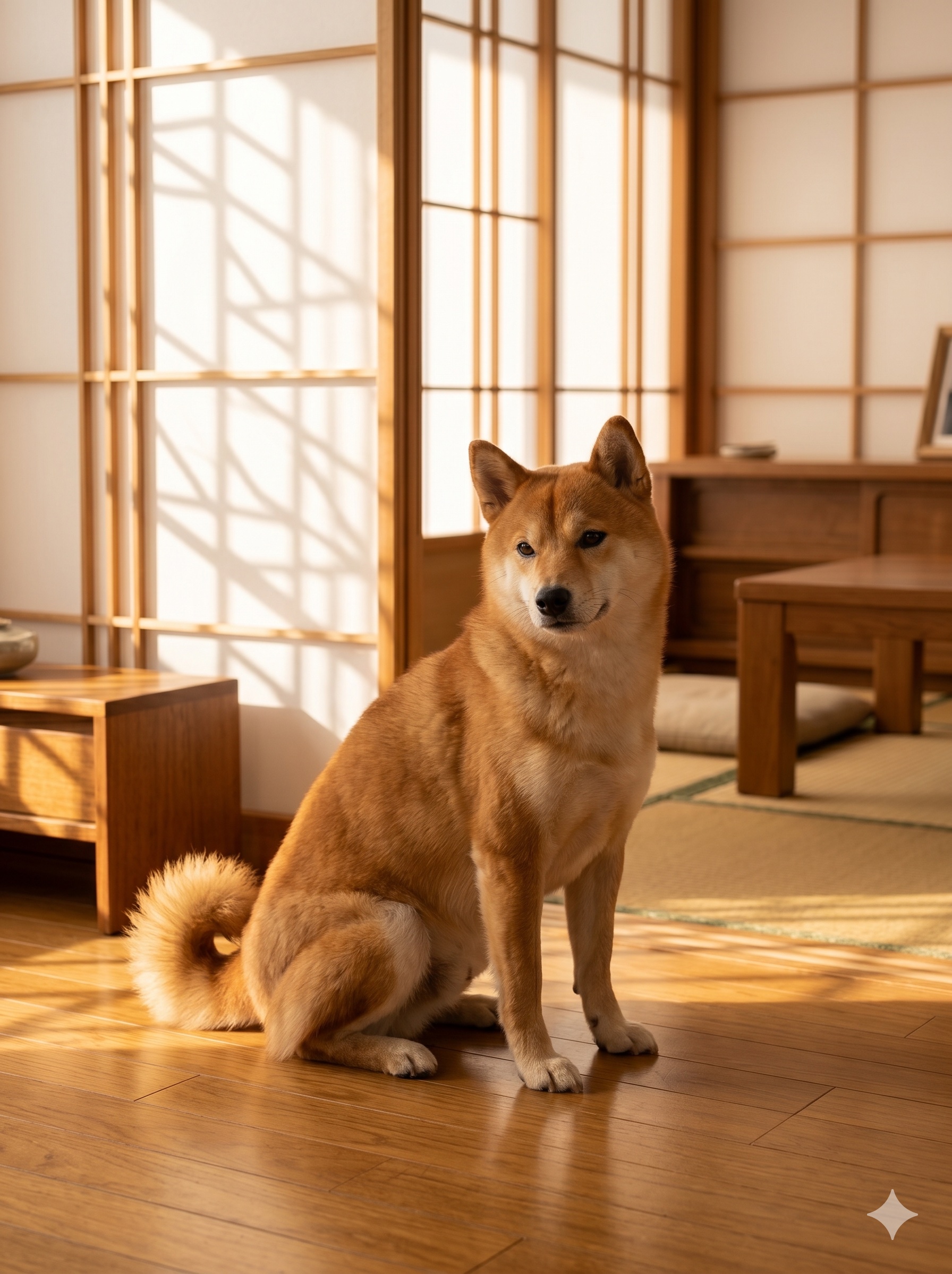 柴犬のフィギュア