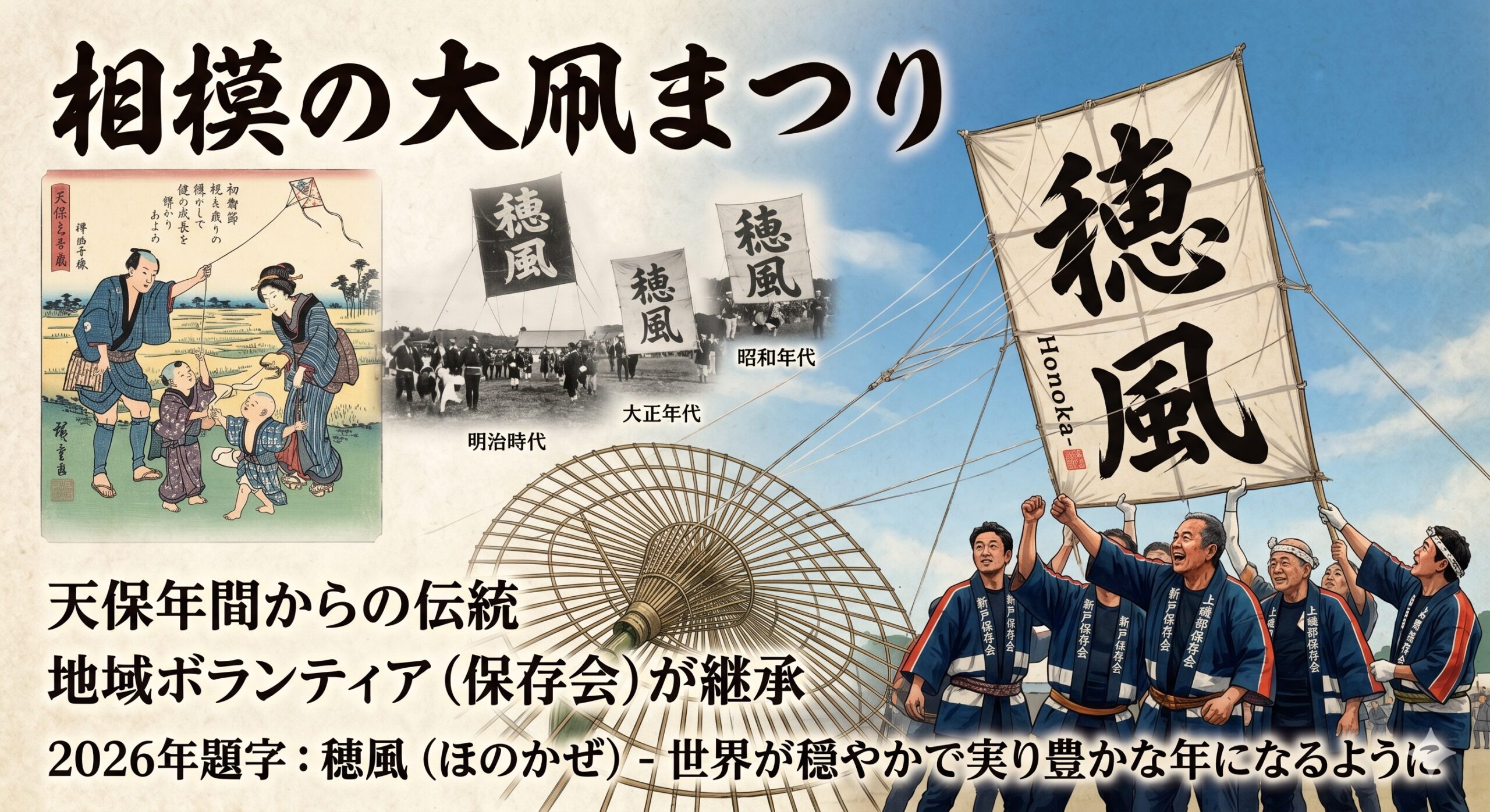 Infographic: 200-year history of the Sagami Odako festival
